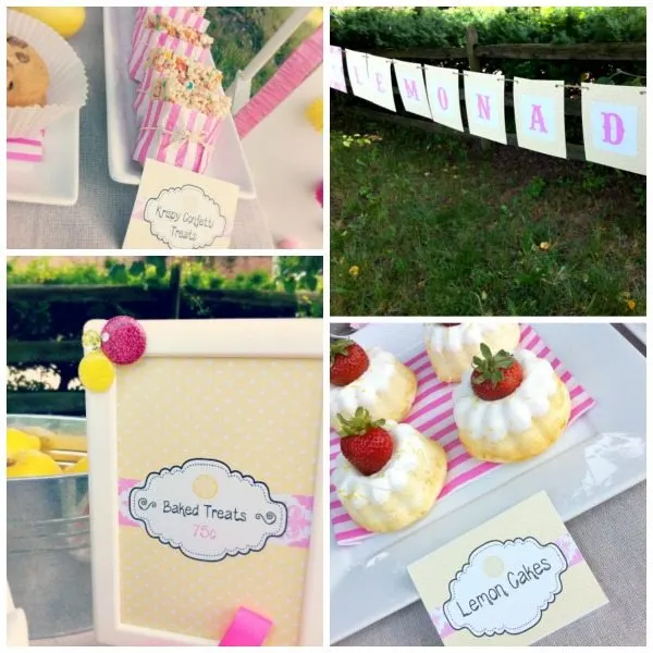 Lemon Monthly Photo Banner, Lemonade Theme Birthday Party, Lemon