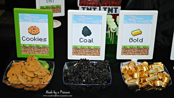 minecraft coal label