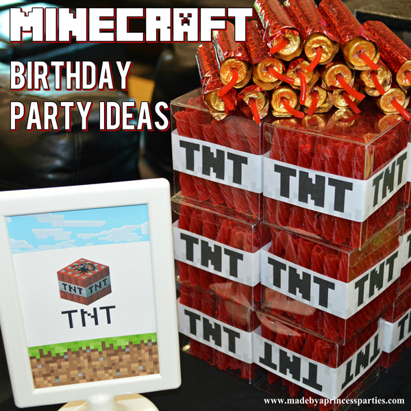 minecraft party ideas