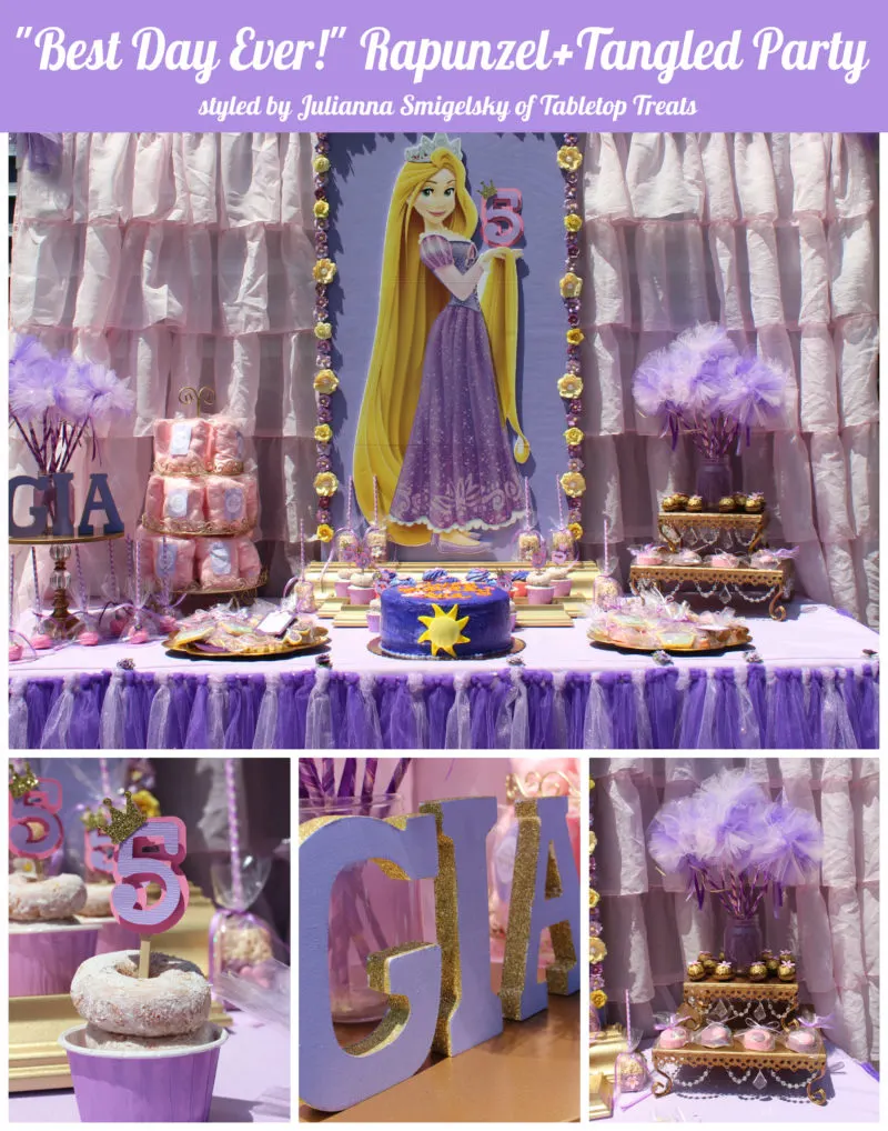 Adorable Rapunzel Themed Birthday Party For the Best Tangled Day Ever! -  Tiny Hands, Tidy Home