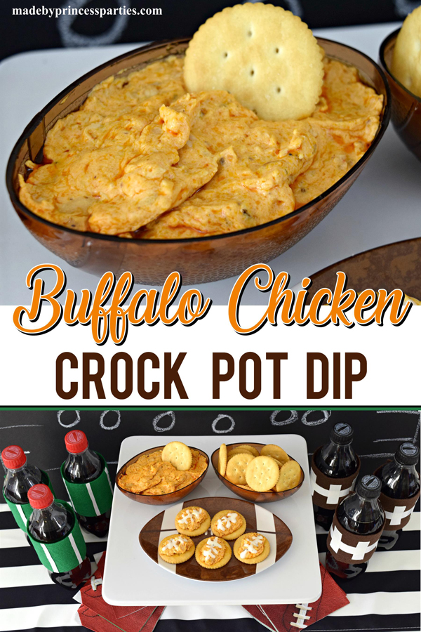 Buffalo Chicken Dip - Crock Pot Recipe  Crockpot party food, Buffalo  chicken dip recipe, Crockpot recipes easy