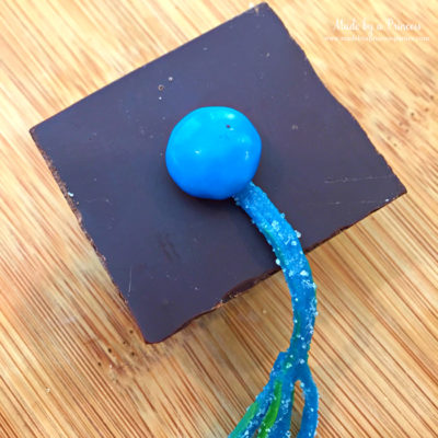 Candy Graduation Cap Cupcake Toppers