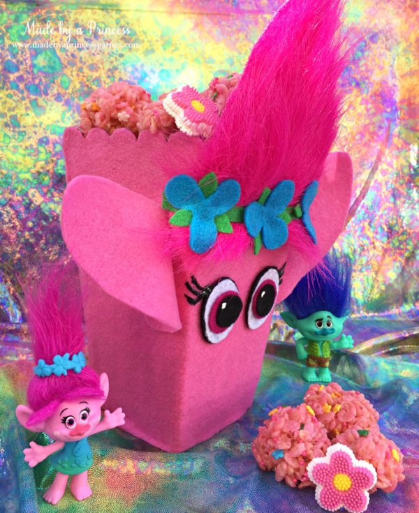 Trolls Movie Food Princess Poppy Popcorn Box