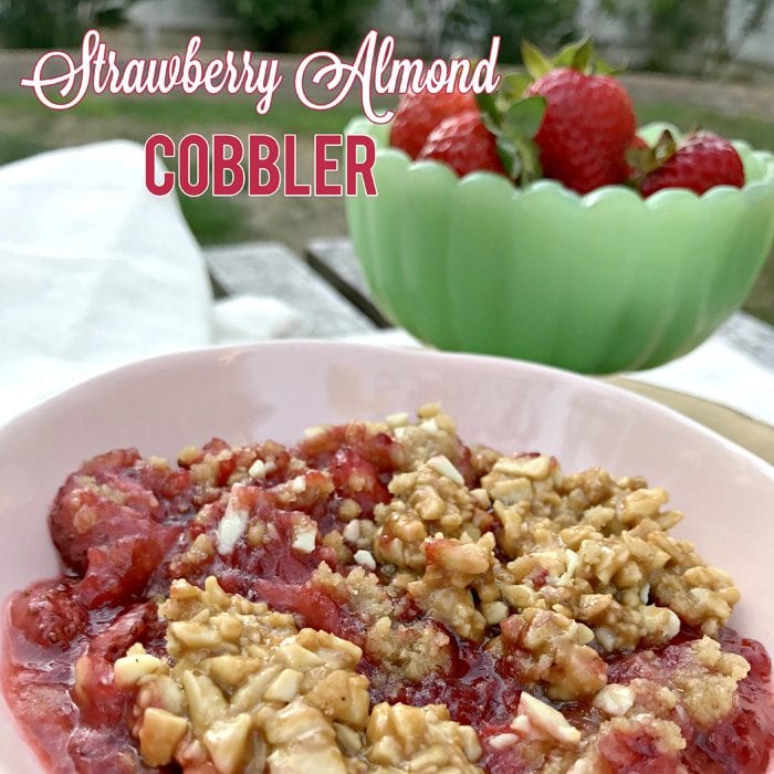 Strawberry Almond Cobbler Recipe