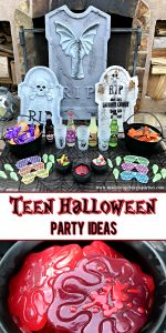 Teen Halloween Party Ideas - Made by a Princess