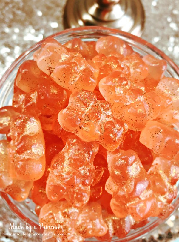 Sparkly Champagne Gummy Bears Recipe