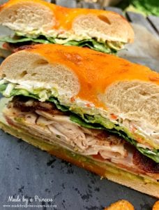 Best Turkey BLT Sandwich Recipe - Made by a Princess